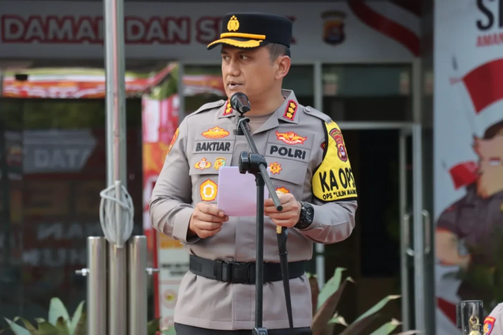 Apel Gelar Pasukan Pengamanan Tahun Baru 2025 Polresta Tangerang