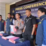 Barang bukti obat terlarang hasil penggerebekan Polsek Balaraja