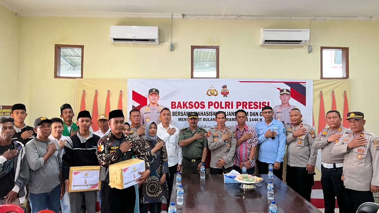 Bakti Sosial Polri Presisi Polres Banggai Kepulauan Sambut Ramadhan