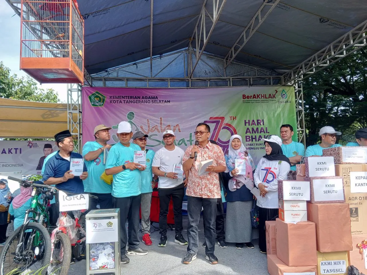 Peluncuran Buku Nasihat Tokoh Agama di Tangerang Selatan